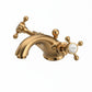 Weathered Brass BASIN MIXER SINGLE HOLE in a traditional style compatible with Barber Wilsons, Lefroy Brooks, Rudge, and Chadder & Co.