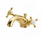 Polished Brass BASIN MIXER SINGLE HOLE in a traditional style compatible with Barber Wilsons, Lefroy Brooks, Rudge, and Chadder & Co.