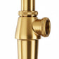 Antique Gold BASIN BOTTLE TRAP in a traditional style compatible with Barber Wilsons, Lefroy Brooks, Rudge, and Chadder & Co.