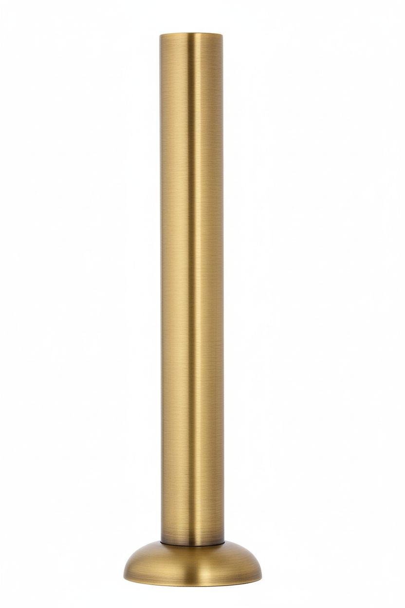 Antique Gold BASIN BOTLE TRAP TUBE in a traditional style compatible with Barber Wilsons, Lefroy Brooks, Rudge, and Chadder & Co.