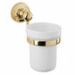 Antique Gold CERAMIC TUMBLER in a traditional style compatible with Barber Wilsons, Lefroy Brooks, Rudge, and Chadder & Co.