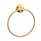 Antique Gold TOWEL RING in a traditional style compatible with Barber Wilsons, Lefroy Brooks, Rudge, and Chadder & Co.