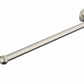 Brushed Nickel 600MM TOWEL RAIL in a traditional style compatible with Barber Wilsons, Lefroy Brooks, Rudge, and Chadder & Co.