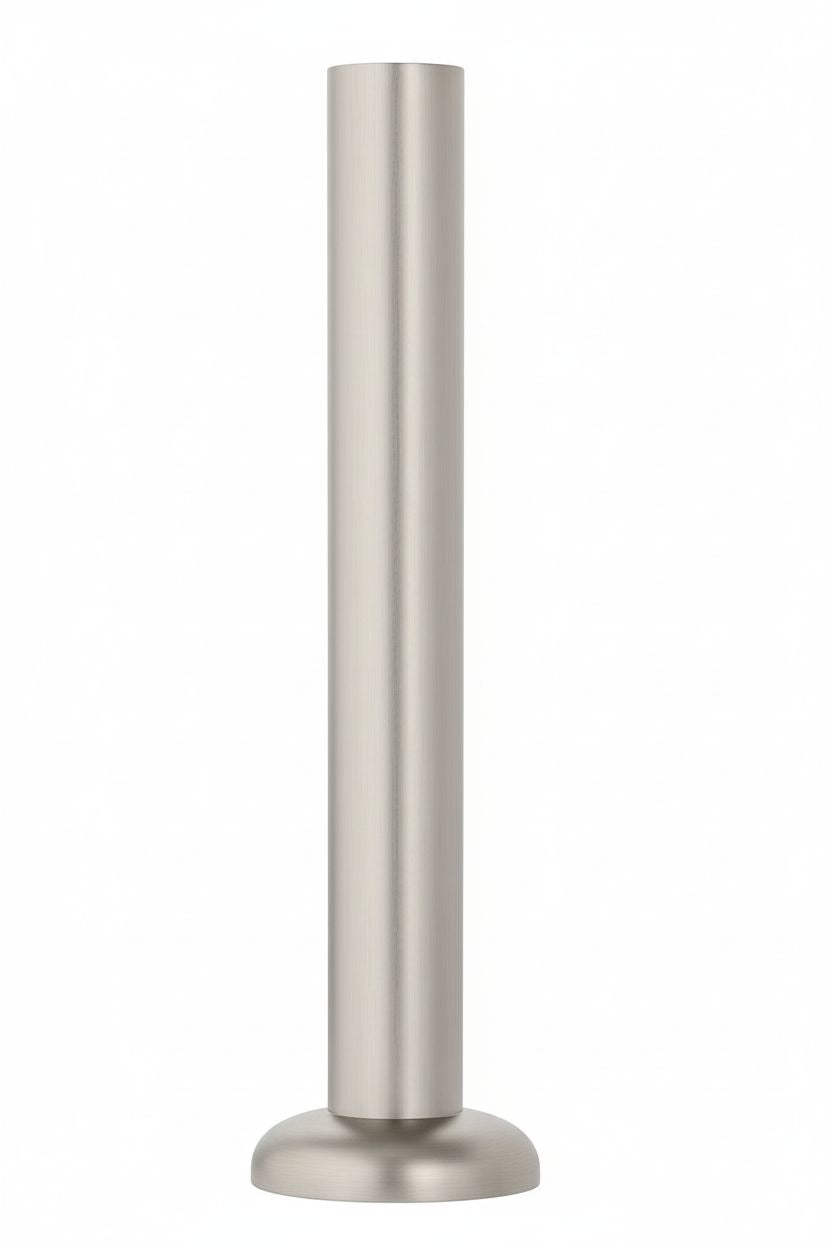 Brushed Nickel BASIN BOTLE TRAP TUBE in a traditional style compatible with Barber Wilsons, Lefroy Brooks, Rudge, and Chadder & Co.