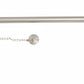 Brushed Nickel BATH WASTE EXSPOSED (PN-1550) in a traditional style compatible with Barber Wilsons, Lefroy Brooks, Rudge, and Chadder & Co.