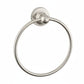 Brushed Nickel TOWEL RING in a traditional style compatible with Barber Wilsons, Lefroy Brooks, Rudge, and Chadder & Co.