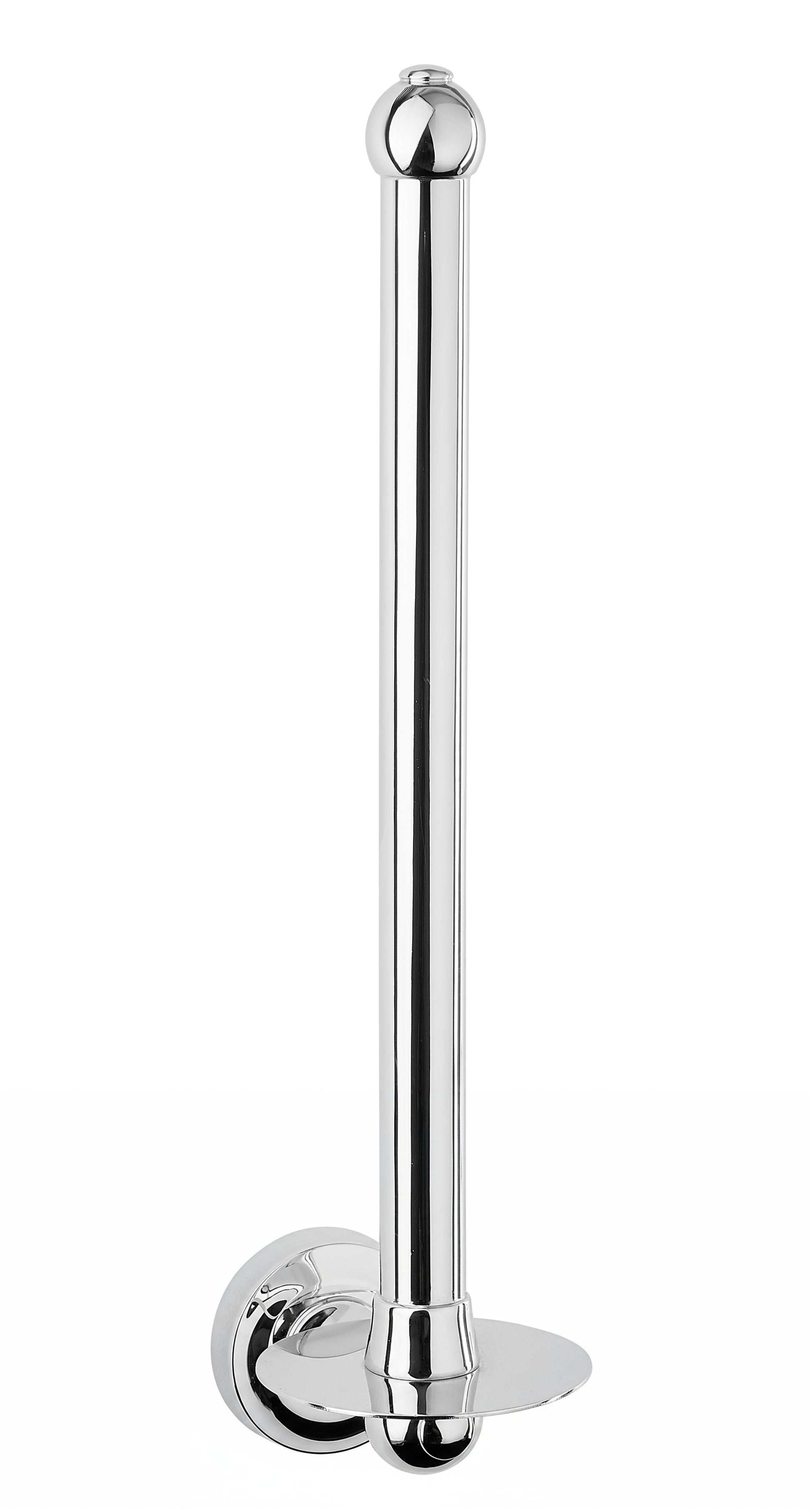 Chrome Plate WALL MOUNTED MULTI PAPER ROOL HOLDER in a traditional style compatible with Barber Wilsons, Lefroy Brooks, Rudge, and Chadder & Co.