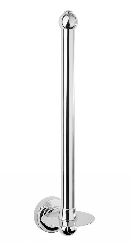 Chrome Plate WALL MOUNTED MULTI PAPER ROOL HOLDER in a traditional style compatible with Barber Wilsons, Lefroy Brooks, Rudge, and Chadder & Co.