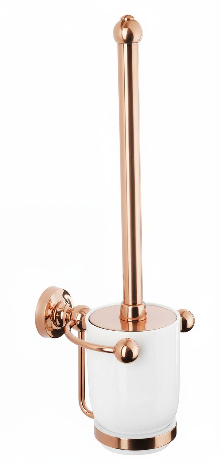 French Copper CERAMIC WALL BRUSH in a traditional style compatible with Barber Wilsons, Lefroy Brooks, Rudge, and Chadder & Co.