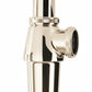 Nickel Plate BASIN BOTTLE TRAP in a traditional style compatible with Barber Wilsons, Lefroy Brooks, Rudge, and Chadder & Co.