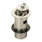 Nickel Plate BASIN WASTE in a traditional style compatible with Barber Wilsons, Lefroy Brooks, Rudge, and Chadder & Co.