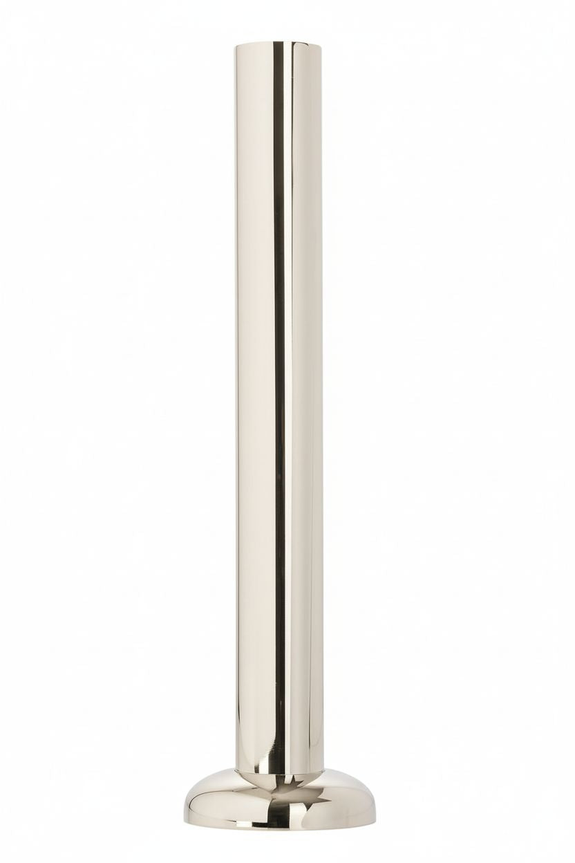 Nickel Plate BASIN BOTLE TRAP TUBE in a traditional style compatible with Barber Wilsons, Lefroy Brooks, Rudge, and Chadder & Co.