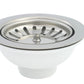 Nickel Plate KITCHEN SINK WASTE in a traditional style compatible with Barber Wilsons, Lefroy Brooks, Rudge, and Chadder & Co.