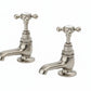 Nickel Plate BASIN TAP LONG NOSED (PN-1640) in a traditional style compatible with Barber Wilsons, Lefroy Brooks, Rudge, and Chadder & Co.