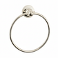 Nickel Plate TOWEL RING in a traditional style compatible with Barber Wilsons, Lefroy Brooks, Rudge, and Chadder & Co.