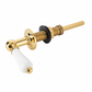 Polished Brass CERAMIC CISTERN LEAVER in a traditional style compatible with Barber Wilsons, Lefroy Brooks, Rudge, and Chadder & Co.