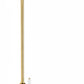 Polished Brass EXSPOSED SHOWER STANDARDED THERMO in a traditional style compatible with Barber Wilsons, Lefroy Brooks, Rudge, and Chadder & Co.