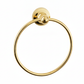 Polished Brass TOWEL RING in a traditional style compatible with Barber Wilsons, Lefroy Brooks, Rudge, and Chadder & Co.
