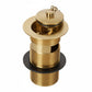 Weathered Brass BASIN WASTE in a traditional style compatible with Barber Wilsons, Lefroy Brooks, Rudge, and Chadder & Co.