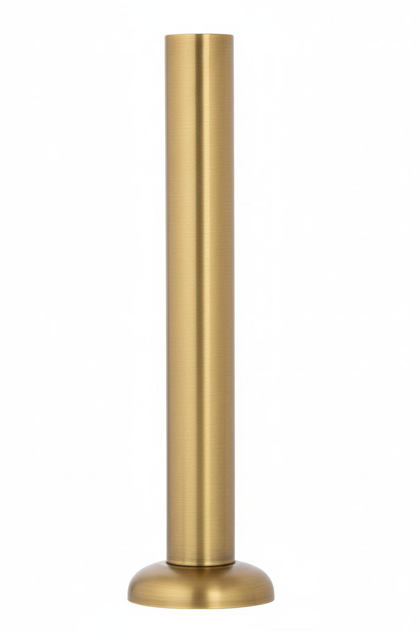 Weathered Brass BASIN BOTLE TRAP TUBE in a traditional style compatible with Barber Wilsons, Lefroy Brooks, Rudge, and Chadder & Co.