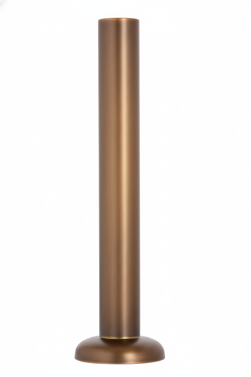 Weathered Copper BASIN BOTLE TRAP TUBE in a traditional style compatible with Barber Wilsons, Lefroy Brooks, Rudge, and Chadder & Co.