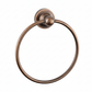 Weathered Copper TOWEL RING in a traditional style compatible with Barber Wilsons, Lefroy Brooks, Rudge, and Chadder & Co.